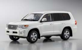 Toyota  - Landcruiser 2015 white - 1:18 - Kyosho - KSR18008w - kyoKSR18008w | Toms Modelautos