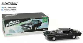 Dodge  - Charger F&F  1970 black - 1:18 - GreenLight - 19027 - gl19027 | Toms Modelautos