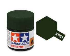 Paint  - dark green - Tamiya - XF-61 - tamXF61 | Toms Modelautos