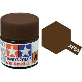 Paint  - red brown - Tamiya - XF-64 - tamXF64 | Toms Modelautos