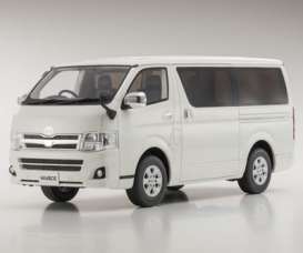 Toyota  - Hiace 2015 white - 1:18 - Kyosho - KSR18003w - kyoKSR18003w | Toms Modelautos