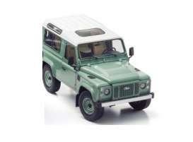 Land Rover  - light green - 1:18 - Kyosho - 8901GGRgnw - kyo8901GGRgnw | Toms Modelautos