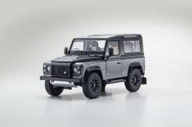 Land Rover  - grey/black - 1:18 - Kyosho - 8901CGRgy - kyo8901CGRgy | Toms Modelautos