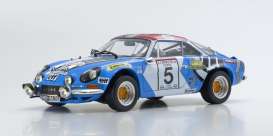 Renault Alpine - Alpine A110 #5 1973  - 1:18 - Kyosho - 8485B - kyo8485B | Toms Modelautos