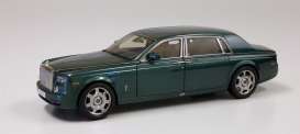 Rolls Royce - Phantom Extended Wheelbase I green - 1:18 - Kyosho - 8841bg - kyo8841bg | Toms Modelautos Rolls Royce - Phantom Extended Wheelbase I green - 1:18 - Kyosho - 8841bg - kyo8841bg | Toms Modelautos