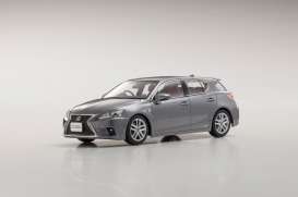 Lexus  - mercury grey mica - 1:43 - Kyosho - 3656GR2 - kyo3656GR2 | Toms Modelautos