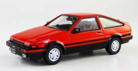 Toyota  - red/black - 1:43 - Kyosho - 3891r - kyo3891r | Toms Modelautos