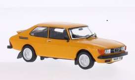 Saab  - 1977 orange - 1:43 - Whitebox - 122 - WB122 | Toms Modelautos
