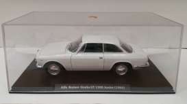 Alfa Romeo  - 1966 white - 1:24 - Magazine Models - 24Alfa1300 - mag24Alfa1300 | Toms Modelautos