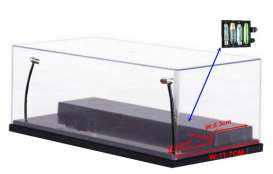 Accessoires diorama - 2016 transparant/black - 1:43 - Triple9 Collection - 4399052bk - T9-4399052bk | Toms Modelautos