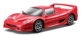 Ferrari  - red - 1:43 - Bburago - 31108r - bura31108r | Toms Modelautos