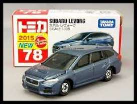 Subaru  - blue - 1:65 - Tomica - toTA078 | Toms Modelautos