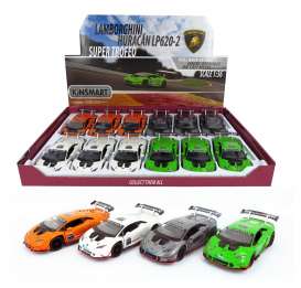 Lamborghini  - Huracan LP620-2 Super Trofeo 2015 various - 1:32 - Kinsmart - 5389D - KT5389D | Toms Modelautos