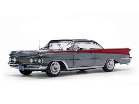 Oldsmobile  - 1959 silver mist/ cardinal red - 1:18 - SunStar - 5243 - sun5243 | Toms Modelautos
