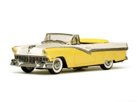 Ford - 1956 goldenglow yellow/ colonial wh - 1:43 - Vitesse SunStar - vss36278 | Tom's Modelauto's Ford - 1956 goldenglow yellow/ colonial wh - 1:43 - Vitesse SunStar - vss36278 | Tom's Modelauto's