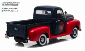 Ford  - F1 pick-up 1951 dark blue/red - 1:18 - GreenLight - 12978 - gl12978 | Toms Modelautos