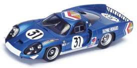 Alpine  - 1969 blue - 1:43 - Spark - s4701 - spas4701 | Toms Modelautos