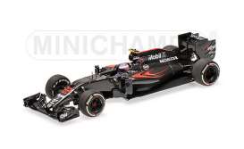 McLaren Honda - 2016 black - 1:43 - Minichamps - 530164322 - mc530164322 | Toms Modelautos