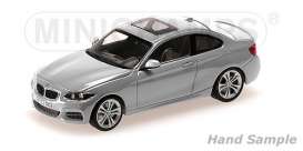 BMW  - 2013 silver - 1:43 - Minichamps - 410022020 - mc410022020 | Toms Modelautos