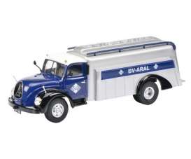 Magirus Deutz  - blue/silver - 1:43 - Schuco - 3039 - schuco3039 | Toms Modelautos