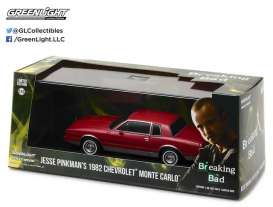 Chevrolet  - 1982 red - 1:43 - GreenLight - 86501 - gl86501 | Toms Modelautos