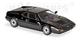BMW  - 1979 black - 1:43 - Maxichamps - 940025021 - mc940025021 | Toms Modelautos