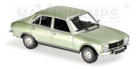 Peugeot  - 1970 light green metallic - 1:43 - Maxichamps - 940112501 - mc940112501 | Toms Modelautos
