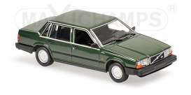 Volvo  - 1986 dark green - 1:43 - Maxichamps - 940171700 - mc940171700 | Toms Modelautos