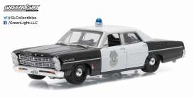 Ford  - 1967 black/white - 1:64 - GreenLight - 42770B - gl42770B | Toms Modelautos