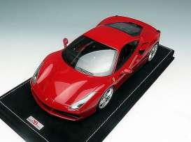 Ferrari  - rosso corsa metallic - 1:18 - MR Collection Models - MRFE015A | Toms Modelautos