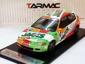 Honda - 1993 green/orange/red/white - 1:18 - Tarmac - Tarmac01JA | Tom's Modelauto's Honda - 1993 green/orange/red/white - 1:18 - Tarmac - Tarmac01JA | Tom's Modelauto's