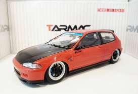 Honda - 1993 red/black - 1:18 - Tarmac - Tarmac01R | Tom's Modelauto's Honda - 1993 red/black - 1:18 - Tarmac - Tarmac01R | Tom's Modelauto's