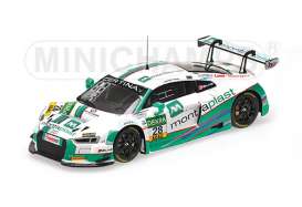 Audi  - 2016 white/green - 1:43 - Minichamps - 437161198 - mc437161198 | Toms Modelautos