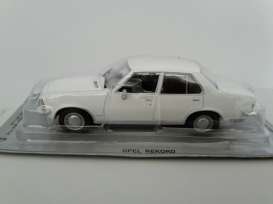 Opel  - Rekord D 1973 white - 1:43 - Magazine Models - PCrekordD - magPCrekordD | Toms Modelautos