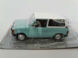 ARO  - 10 light blue/white - 1:43 - Magazine Models - PCaro10 - magPCaro10 | Toms Modelautos