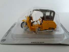 Simson  - Duo orange - 1:43 - Magazine Models - PCduo - magPCsimsonDuo | Toms Modelautos