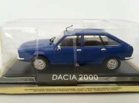 Dacia  - 2000 blue - 1:43 - Magazine Models - LCda2000 - magLCda2000 | Toms Modelautos