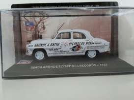 Simca  - 1957 light blue - 1:43 - Magazine Models - SIMelysee - magSIMelysee | Toms Modelautos