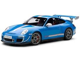 Porsche  - 2012 blue - 1:18 - Bburago - 11036b - bura11036b | Toms Modelautos