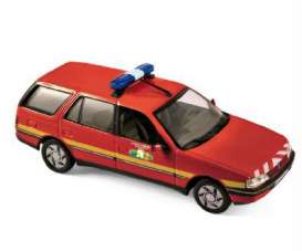 Peugeot  - 1991 red - 1:43 - Norev - 474553 - nor474553 | Toms Modelautos