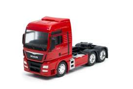 MAN  - 2015 red - 1:32 - Welly - 32650Lr - welly32650Lr | Toms Modelautos