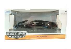 Lykan  - 2014 glossy black - 1:24 - Jada Toys - 98028WAbk - jada98028WAbk | Toms Modelautos