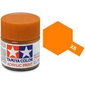 Paint  - orange - Tamiya - X-6 - tamX06 | Toms Modelautos