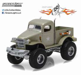 Dodge  - 1941 army green - 1:64 - GreenLight - 44750D - gl44750D | Toms Modelautos