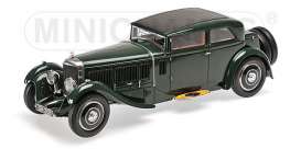 Bentley  - 1930 green - 1:18 - Minichamps - 107139421 - mc107139421 | Toms Modelautos