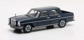 Mercedes Benz  - 1972 blue - 1:43 - Matrix - 11302-025 - MX11302-025 | Toms Modelautos