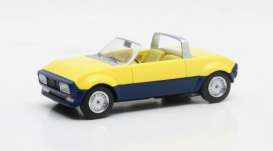 Peugeot  - yellow/blue - 1:43 - Matrix - 31604-051 - MX31604-051 | Toms Modelautos