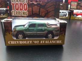 Chevrolet  - 2002 silver - 1:36 - Magazine Models - GTTavalanche - magGTTavalanche | Toms Modelautos