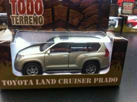 Toyota  - Landcruiser Prado silver - 1:36 - Magazine Models - GTTprado - magGTTprado | Toms Modelautos