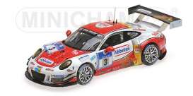 Porsche  - 2016 red/white - 1:43 - Minichamps - 437166603 - mc437166603 | Toms Modelautos